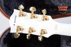 2020 Gibson Custom Shop Les Paul Custom Alpine White | Ebony Fingerboard