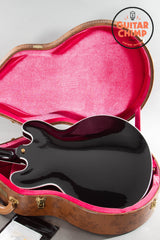 2025 Gibson Custom Shop ES-355 ’59 Reissue Black | Original Hard-Shell Case | Certificate of Authenticity