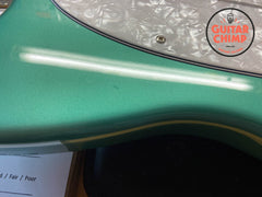 2007 Fender Japan Mustang MB98-75CO OTM Bass Competition Ocean Turquoise Metallic