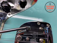 2008 Fender American Vintage '62 Reissue "Thin Skin" Jaguar Daphne Blue Matching Headstock