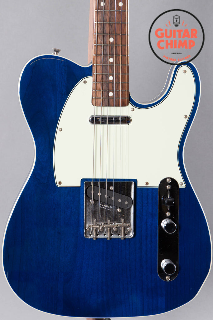 2014 Fender Japan TL62B ’62 Telecaster Custom Trans Blue
