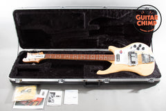 2017 Rickenbacker 4001S SPL – Satin Mapleglo, Japan-Only Limited Edition, w/ OHSC