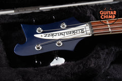 2012 Rickenbacker 4003 Bass – Rare Midnight Blue Finish, All Original, w/ OHSC
