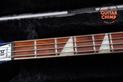 2012 Rickenbacker 4003 Bass – Rare Midnight Blue Finish, All Original, w/ OHSC