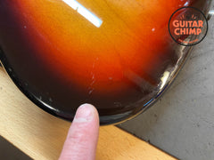 2006 Fender Japan Jaguar JG66 ’62 Reissue 3-Tone Sunburst | Very Good Condition