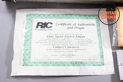 1991 Rickenbacker 4001CS Chris Squire Signature Bass #204/1000 – COA & OHSC