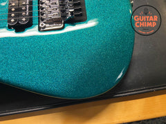 Charvel Pro-Mod San Dimas Style 1 HSS with Floyd Rose Aqua Flake | Seymour Duncan Pickups | Excellent Condition | Original Gig Bag Included