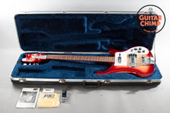 2002 Rickenbacker 4003S/8 8-String Bass – Fireglo, Rare Model, All Original, w/ OHSC