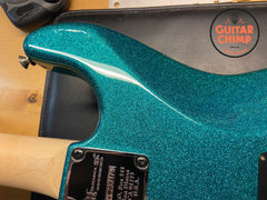 Charvel Pro-Mod San Dimas Style 1 HSS with Floyd Rose Aqua Flake | Seymour Duncan Pickups | Excellent Condition | Original Gig Bag Included