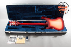 2002 Rickenbacker 4003S/8 8-String Bass – Fireglo, Rare Model, All Original, w/ OHSC