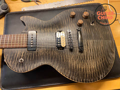 2007 Gibson Les Paul BFG Trans Black | Burstbucker 3 & P-90 Pickups | Original Case