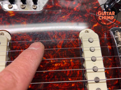 2002 Fender Japan Jaguar JG66 ’62 Reissue 3-Tone Sunburst | Original Pickups | Gig Bag