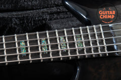 2017 Spector USA NS-5XL 5-String Bass – Black Quilt, EMG/HAZ 9V, w/ OHSC