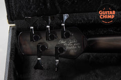 2017 Spector USA NS-5XL 5-String Bass – Black Quilt, EMG/HAZ 9V, w/ OHSC