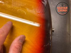 2002 Fender Japan Jaguar JG66 ’62 Reissue 3-Tone Sunburst | Original Pickups | Gig Bag