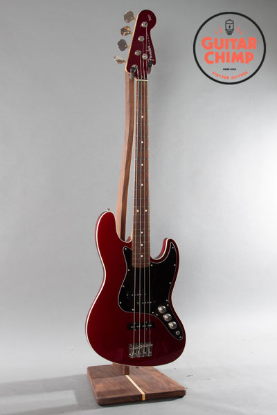 2006 Fender Japan AJB Aerodyne Jazz Bass Candy Apple Red 