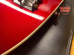 2012 Fender Japan AJB Aerodyne Jazz Bass Candy Apple Red