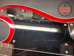 2012 Fender Japan AJB Aerodyne Jazz Bass Candy Apple Red