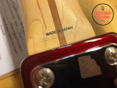 2012 Fender Japan AJB Aerodyne Jazz Bass Candy Apple Red