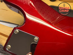 2012 Fender Japan AJB Aerodyne Jazz Bass Candy Apple Red