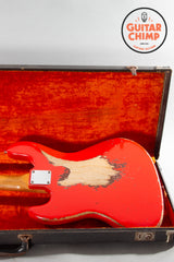1965 Fender Jazz Bass – Dakota Red w/ Matching Headstock, Original Pickups, OHSC