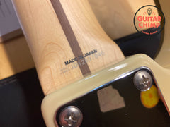 2012 Fender Japan AJB Aerodyne Jazz Bass Vintage White