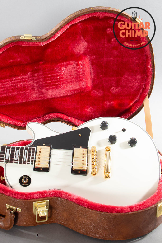 2014 Gibson Les Paul Custom Lite – Alpine White, Slim Body, Coil Split, w/ Case