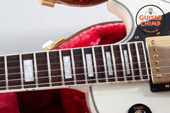 2014 Gibson Les Paul Custom Lite – Alpine White, Slim Body, Coil Split, w/ Case