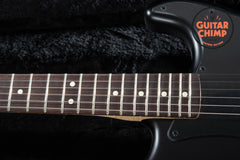 2024 Fender Tom DeLonge Stratocaster – Satin Black, (1 of 300), w/ OHSC & Signed COA