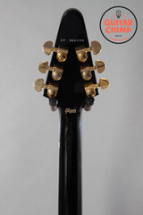 2017 Gibson Custom Shop Flying V Custom Ebony Black Beauty