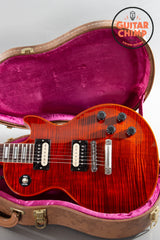 2013 Gibson Custom Shop Les Paul Custom Jaguar Orange Widow – Stinger Head-Stock - Rare