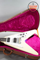1997 Gibson Flying V '67 Reissue Classic White - OHSC – Ebony Board