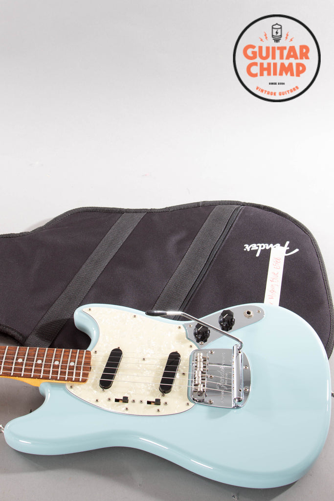 2015 Fender Japan Exclusive Classic '60s Mustang – Daphne Blue MIJ w/ Gig Bag