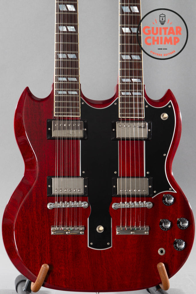 2015 Gibson Custom Shop EDS-1275 Sg Double-Neck Heritage Cherry
