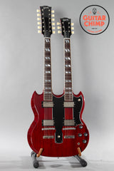2015 Gibson Custom Shop EDS-1275 Sg Double-Neck Heritage Cherry