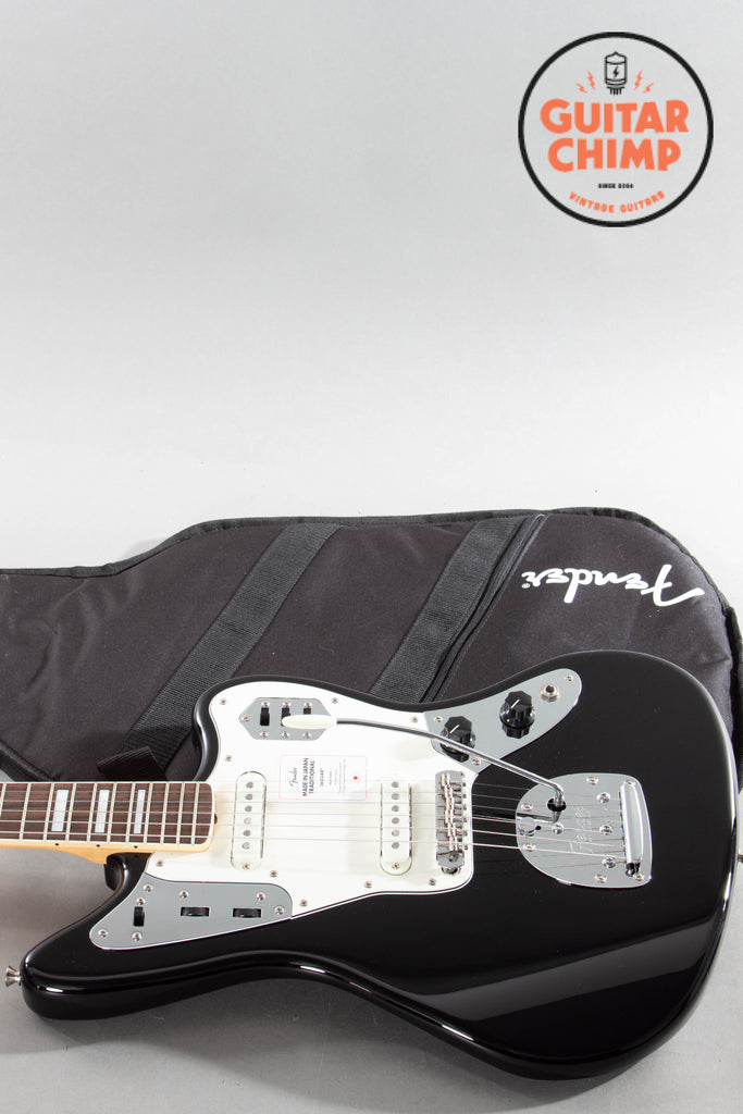 2025 Fender Japan Traditional Late '60s Jaguar – Black, Block Inlays, Excellent!