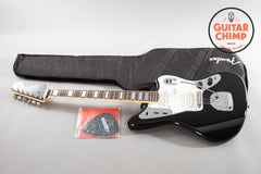 2025 Fender Japan Traditional Late '60s Jaguar – Black, Block Inlays, Excellent!