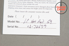 2008 Gibson Custom Shop '59 Reissue Les Paul Hot Rod Magazine 50th Anniversary Cherry