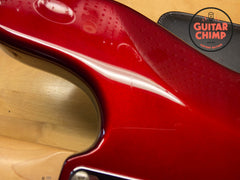 2006 Fender Japan AJB Aerodyne Jazz Bass Candy Apple Red