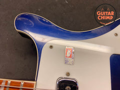 2010 Rickenbacker 4003 Bass - Rare Midnight Blue Finish