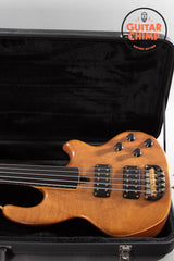 1992 Wal Mk2 5-String Fretless Bass – Walnut Facings, Ebony Board
