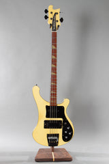 1986 Rickenbacker 4003 BT White with Black Trim and Hardware