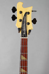 1986 Rickenbacker 4003 BT White with Black Trim and Hardware