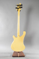 1986 Rickenbacker 4003 BT White with Black Trim and Hardware