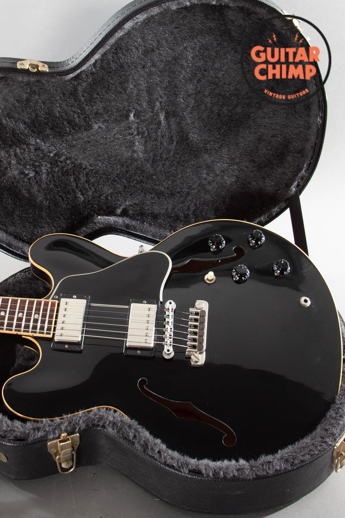 2006 Gibson Custom Shop Roy Orbison ES-335 Ebony Black