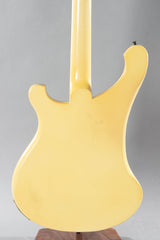 1986 Rickenbacker 4003 BT White with Black Trim and Hardware