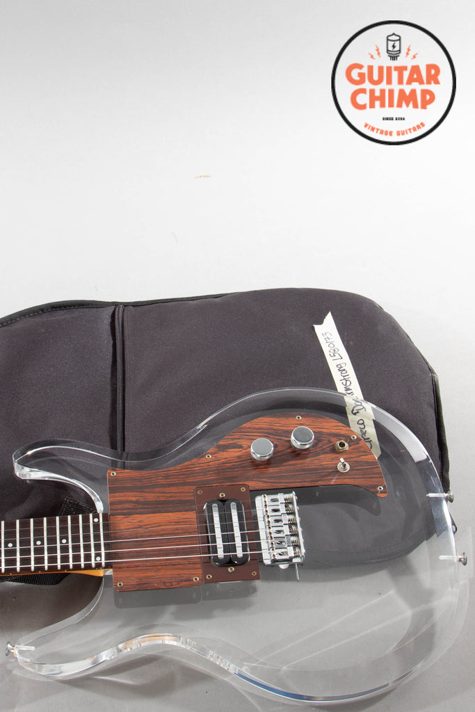 1995 Greco AP-1000 Dan Armstrong Lucite Plexi Reissue – Transparent Body, Japan MIJ
