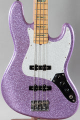 2017 Fender Limited Edition Adam Clayton Jazz Bass Purple Sparkle