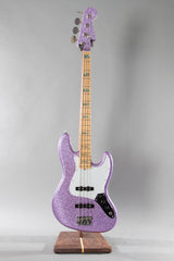 2017 Fender Limited Edition Adam Clayton Jazz Bass Purple Sparkle