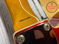 2007 Fender Japan TL62B-75TX ’62 Telecaster Custom Candy Apple Red Texas Special Pickups